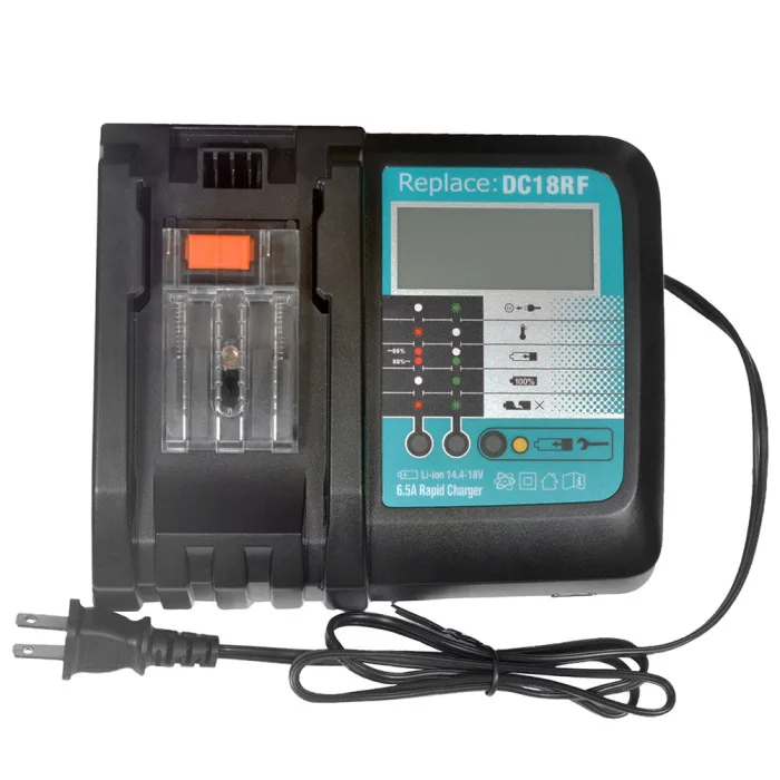 Быстрое зарядное устройство DC18RC цифровой дисплей 14,4 V/18 V 3A USB порт для Makita Замена GY88