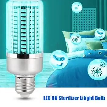 

40W E27 UVC Energy Saving Germicidal Corn Lamp Bulb 110V/220V LED Sterilization Disinfection Light Bulb with Remote Control