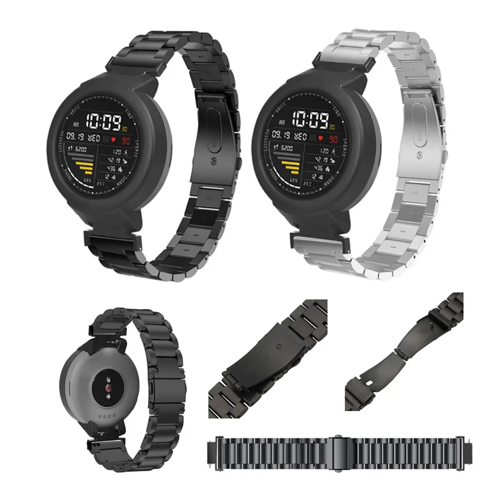 Stainless Steel Quick Release bracelet Band Strap for Huami Amazfit Verge Youth Watch wristband watch band Sport Loop смарт часы |