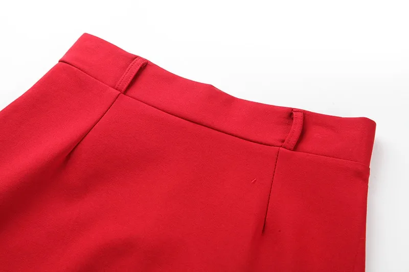 Korean Version Women's High Waist Skirt Stretch One Step Package Hip pencil Skirt faldas mujer