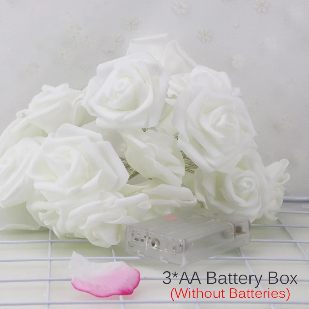 Electric Plug In Connectable 10M 100 LED String Fairy Lights Rose Flower Outdoor Electric Plug In Connectable 10M 100 LED String Fairy Lights Rose Flower Outdoor