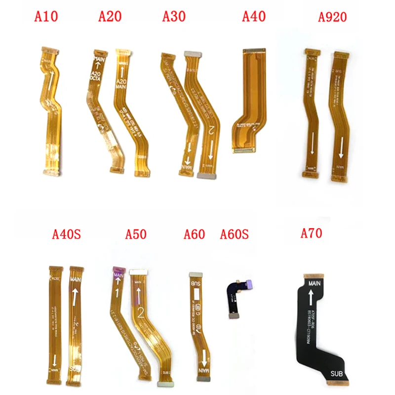 Гибкий кабель для материнской платы Samsung Galaxy A10 A20 A30 A305F A50 A40S A40 A60 A60S A705F разъем ЖК