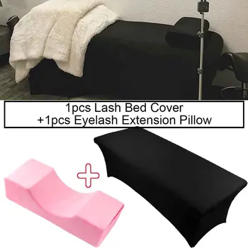 

Eyelash Extension Pillow Flannel Salon Lash Pillow Makeup Tools And Elastic Eyelash Extension Bed Cover Support Extension Curve