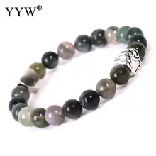 5 прядей/лот натуральный камень браслеты эластичная цепь сердце коготь подвесной шкентель браслет унисекс модные ювелирные аксессуары