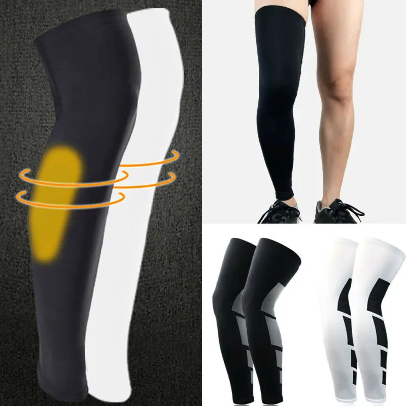 Knee Support Sleeve 1Pc Compression Long Socks Knee Support