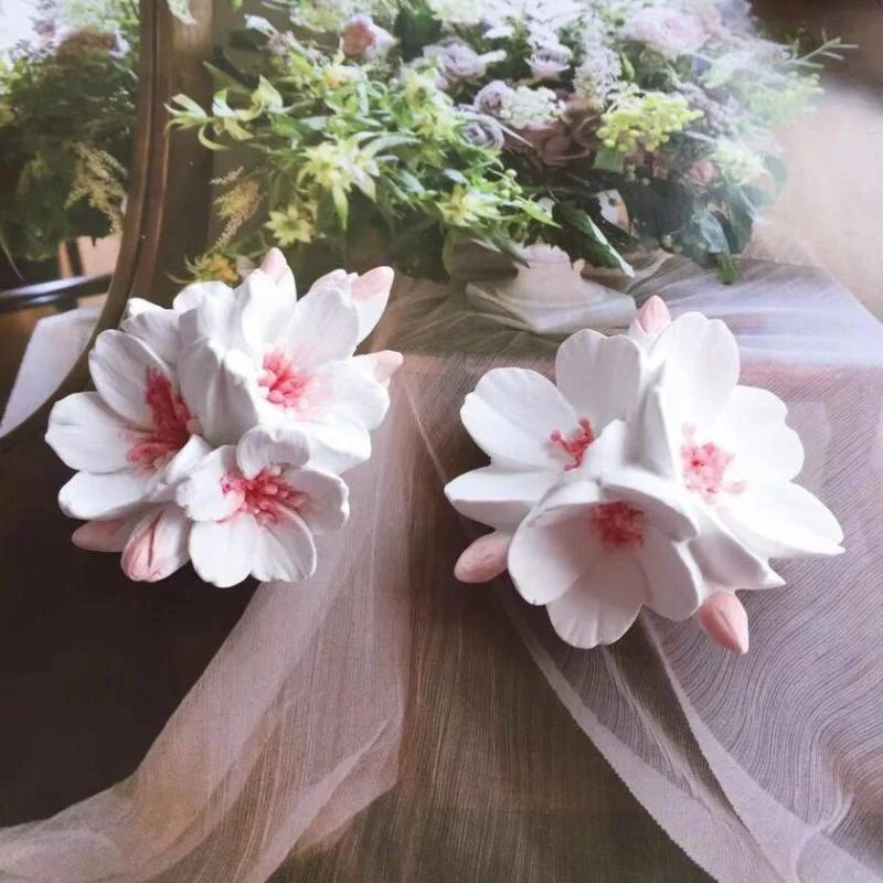 Cherry Blossom автомобильный ароматизатор с зажимом для выхода воздуха, креативные товары для салона автомобиля, прочный светильник, декоративные украшения с ароматом