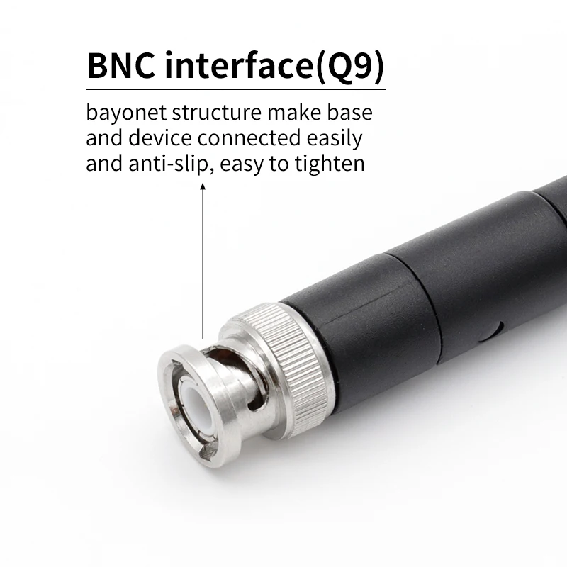 Профессиональная микрофонная антенна BNC с высоким коэффициентом усиления 5dBi Антенна BNC с частотой 590 МГц-650 МГц/740 МГц-790 МГц/790 МГц-860 МГц