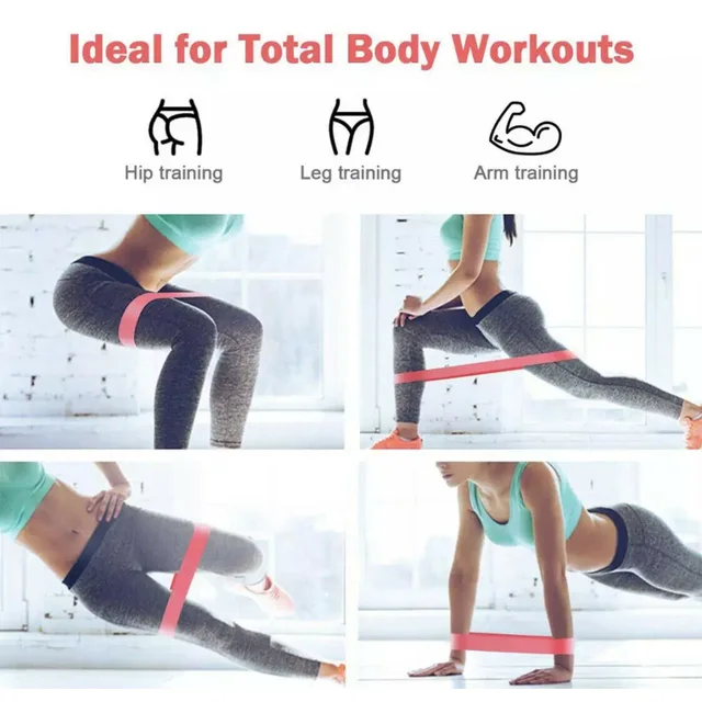 1PCS New Colorful Resistance Bands Loop Kit Strength Training Home Fitness Gym Yoga Exercise Latex Sports Accessories 4