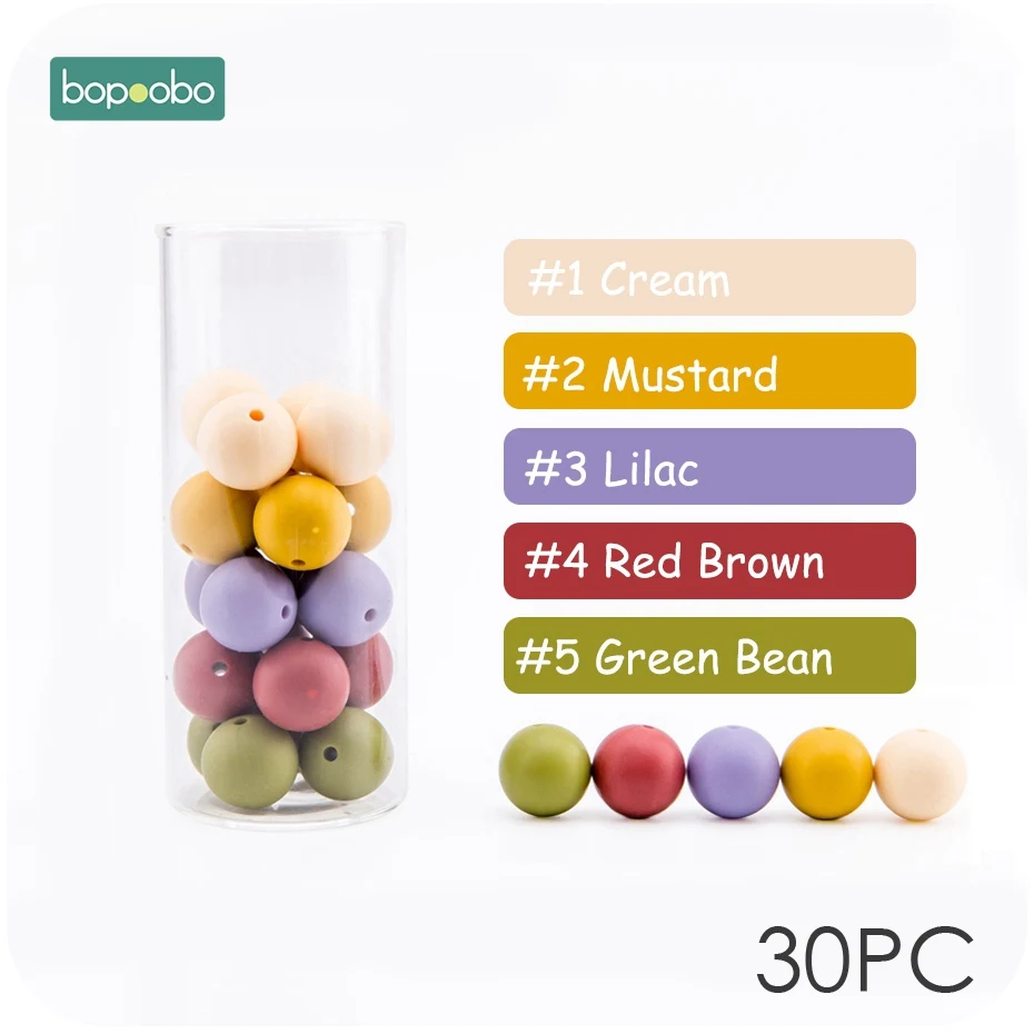 Cream Brown 12 мм 30 шт Силиконовые Бусины Жемчужные силиконовые шестигранные пищевые, Прорезывание Зубов Бусины DIY кормящих браслетов силиконовые крошечные стержни детский Прорезыватель - Цвет: Cream Brown