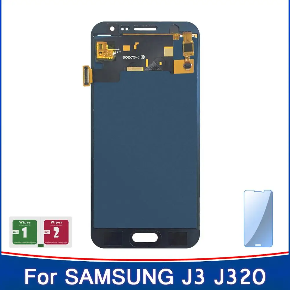 Новый TFT и может регулировать яркость дисплея для Samsung Galaxy J3 2016 J320 J320F J320M J320P LCD
