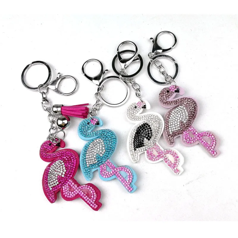 В настоящее время доступна с инкрустацией стразами Подвеска «Фламинго» творческие подарки подарок производители обработки настраиваемый горячий Drillin