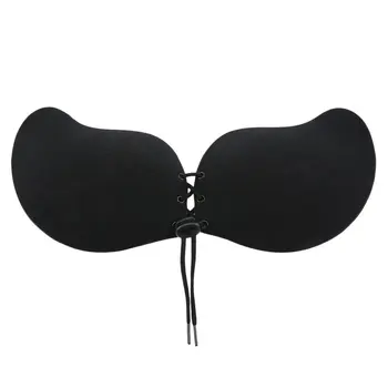 

Sexy Invisible Strapless Bra Women Push Up Silicone Bust Front Bandage Backless Self Adhesive Gel Seamless Bra A B C D Cup