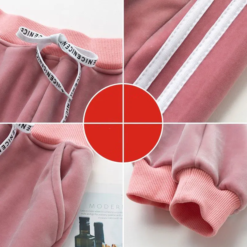 New Winter Girl Pants Children Fleece Warm Trousers Kids Sports Casual Long Pants Outwear Baby Girls Clothing