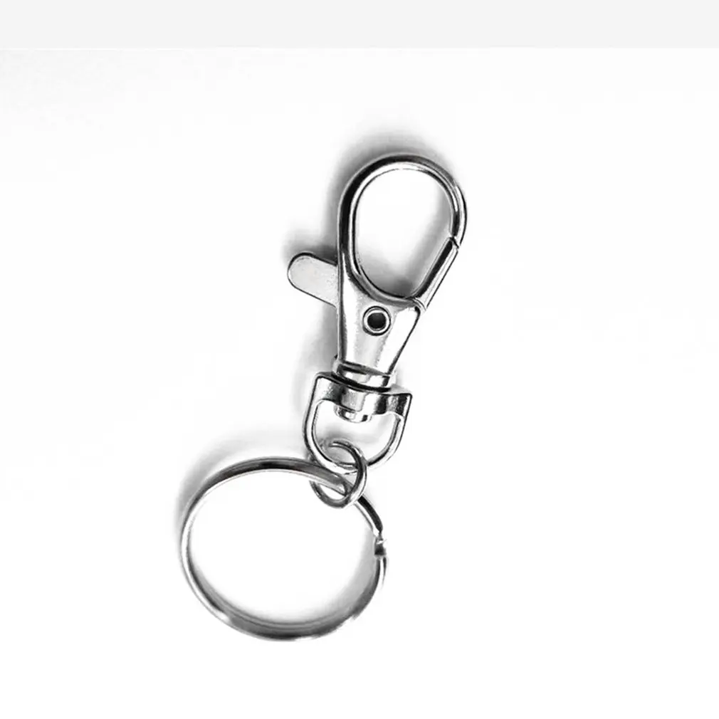 

Multifunction Round Ring Hooks Metal Split Hooks With Lobster Clasp DIY Findings For Bag Accessories