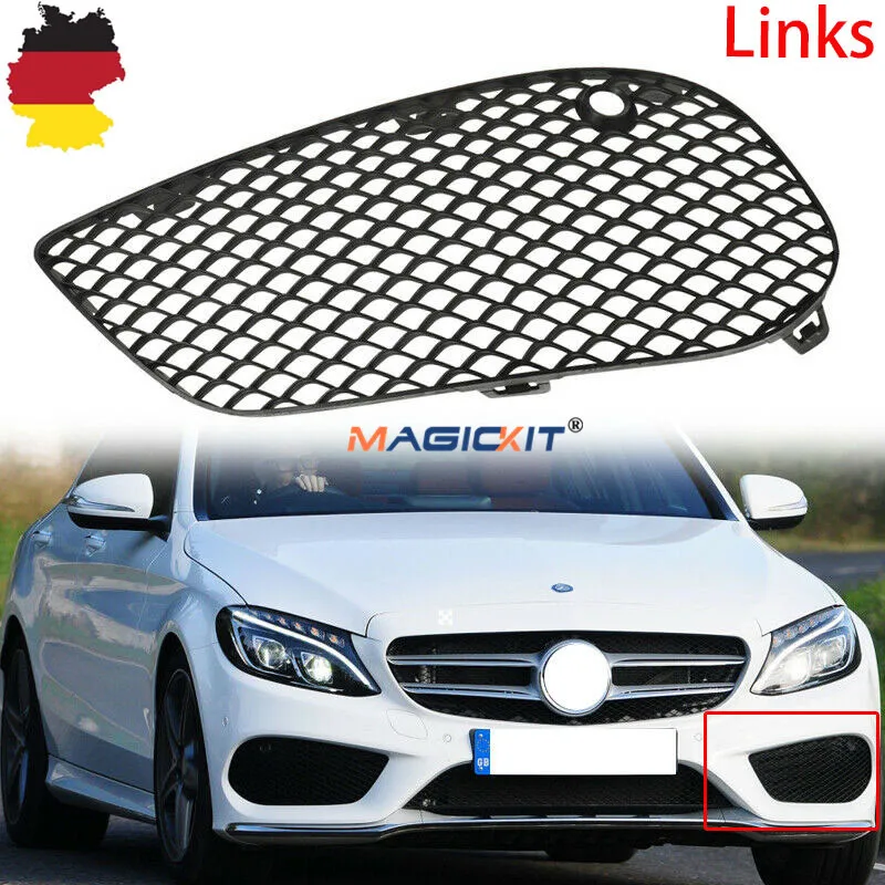 1 шт. декоративная крышка для переднего бампера Mercedes Benz W205 15-16 | Автомобили и