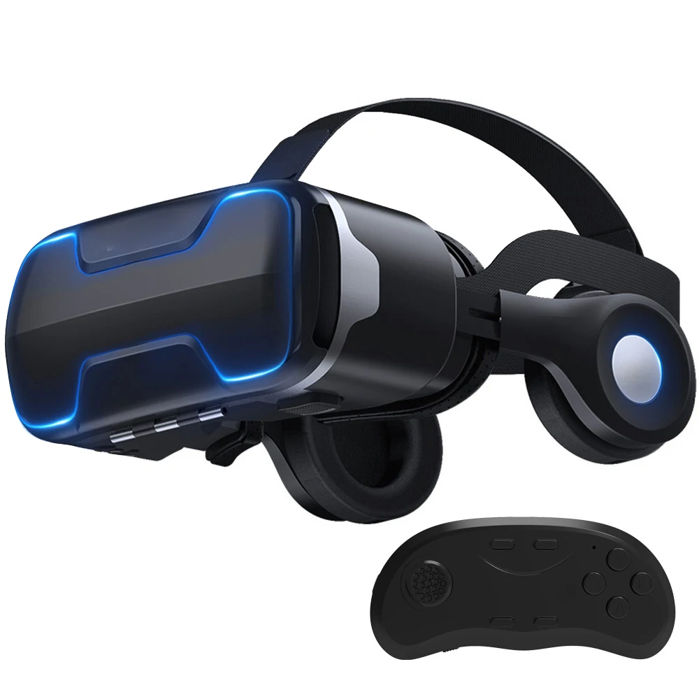 VR B01 3D очки широкоугольный картонный шлем для 4,7-6 дюймов телефон Фильмы Видео игры виртуальной реальности очки стерео VR гарнитура - Цвет: VR B01