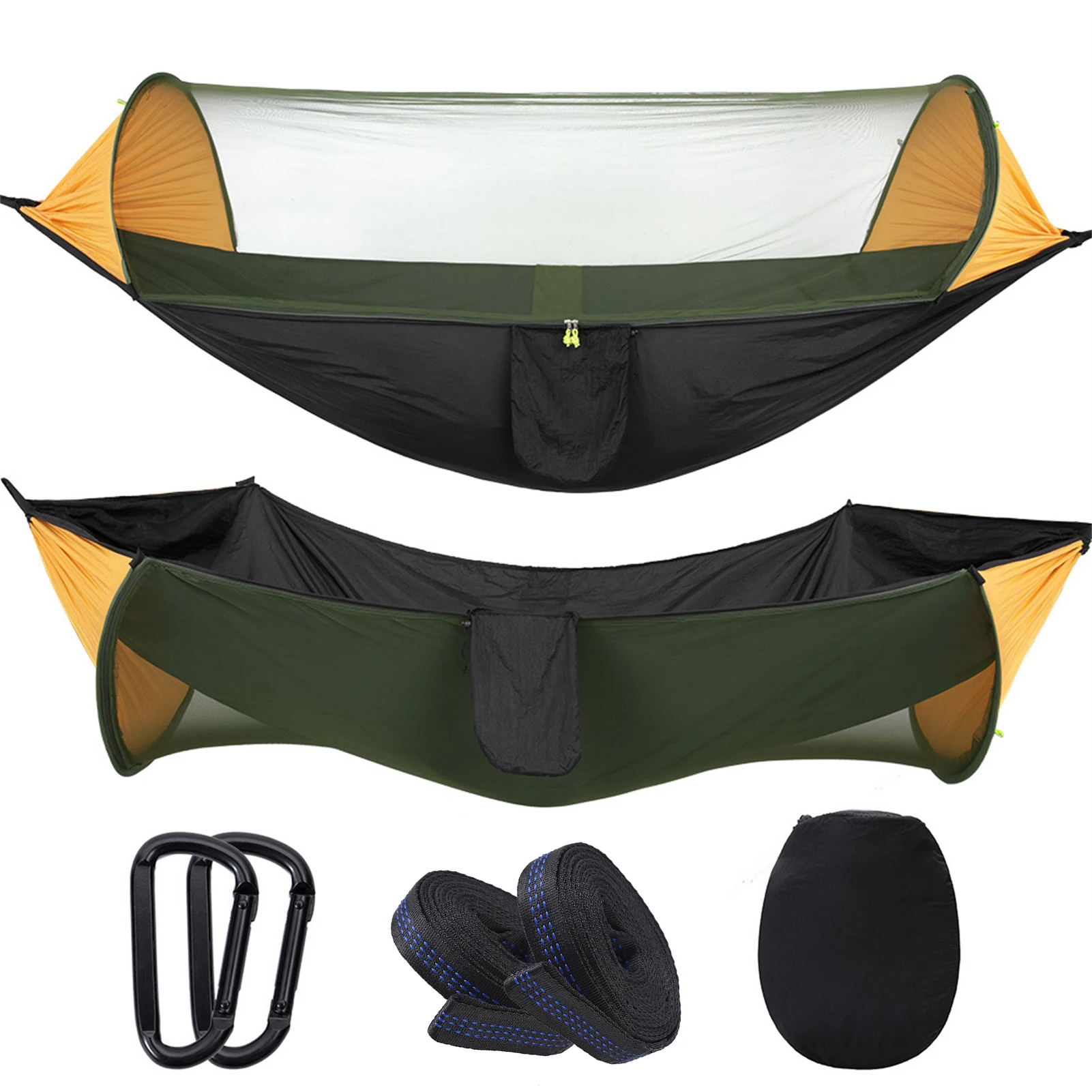 Outdoor Lightweight Bugs Net Hammock High Strength Portable Waterproof