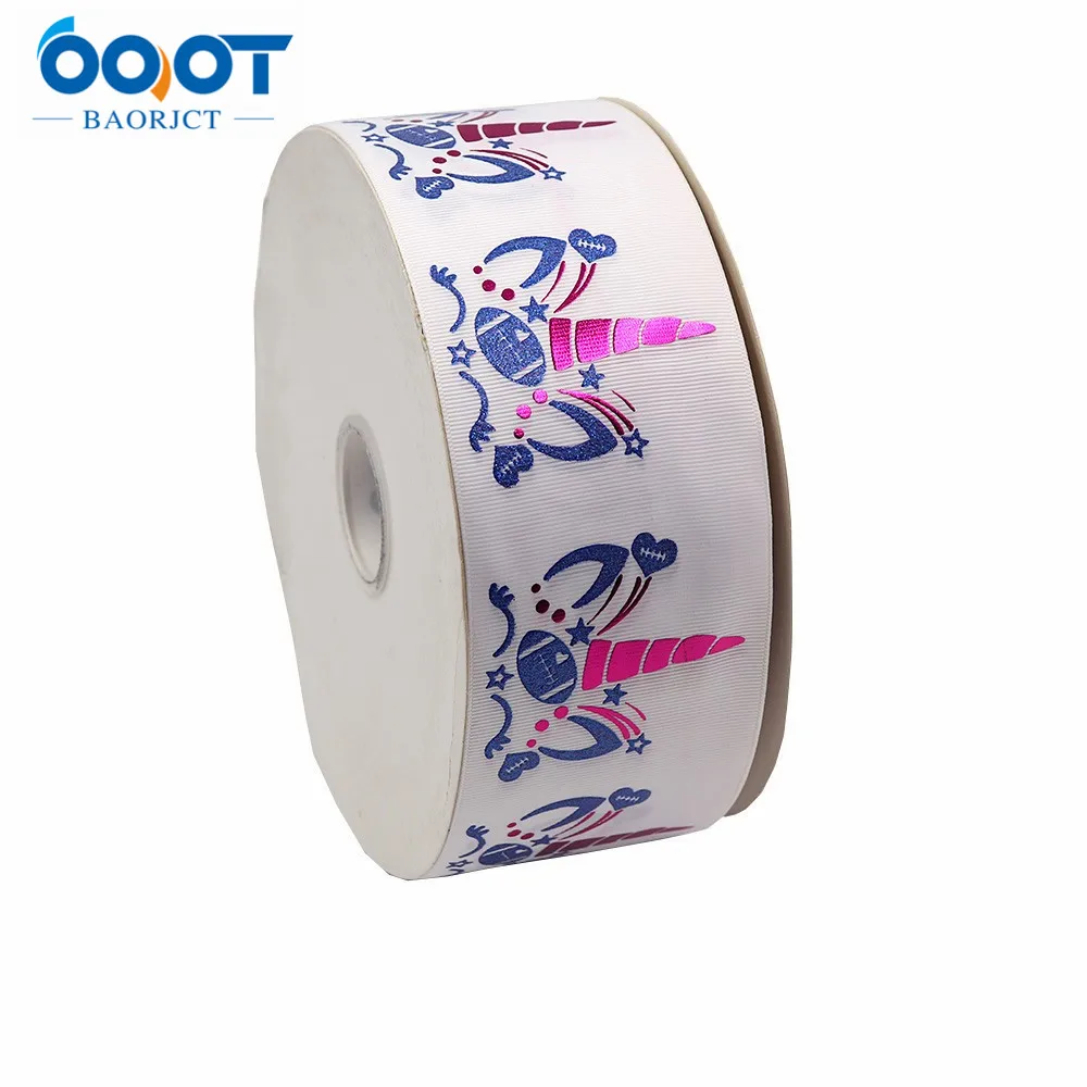 

M-21409-408,75 мм, 10 ярдов Цвет блеск мультфильмы печатных Grosgrain ленты, одежда с бантом кепки DIY украшения материалы