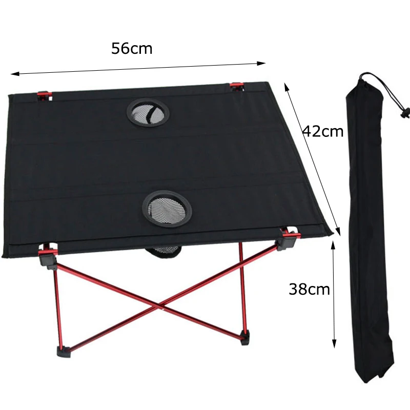 Portable Lightweight Outdoors Table For Camping Table Aluminium Alloy Picnic BBQ Folding Outdoor Park Beach Travel