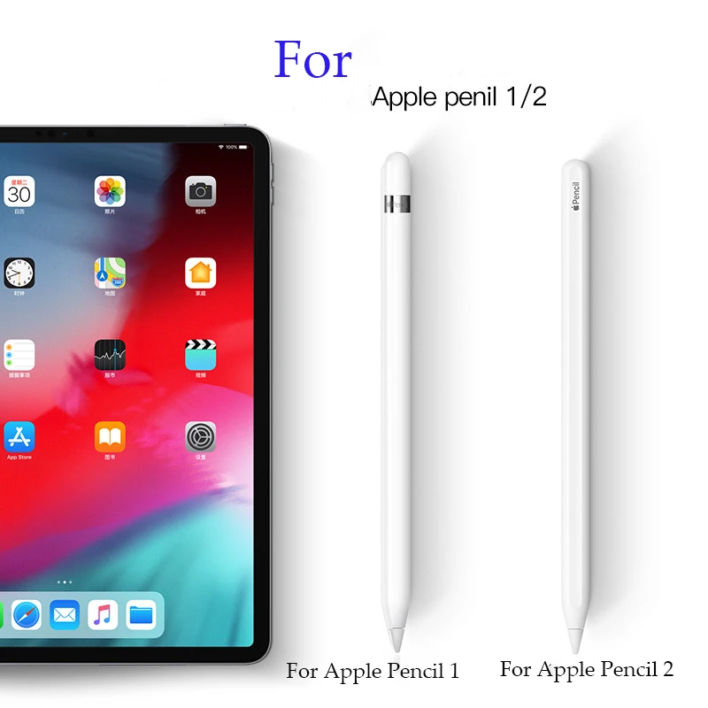 Нескользящий Силиконовый чехол для Apple Pencil cap для iPad Pencil 2 1 наконечник крышка Держатель защитный рукав для планшета сенсорные ручки стилус