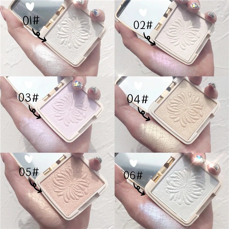 Novo Shimmer Glow Kit хайлайтер пудра палитра осветитель макияж тело лицо бронзант, контур хайлайтер Косметика осветляет кожу