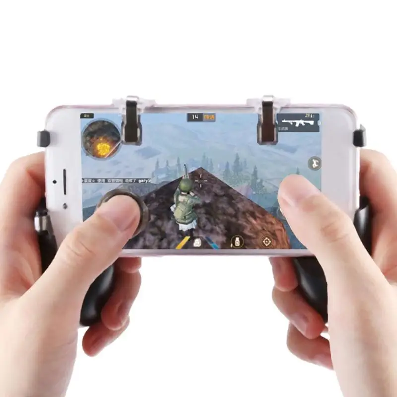 

5 in 1 Mobile Phone Gamepad Joystick Controller L1 R1 Fire Shooter Buttons Trigger Handle For PUBG