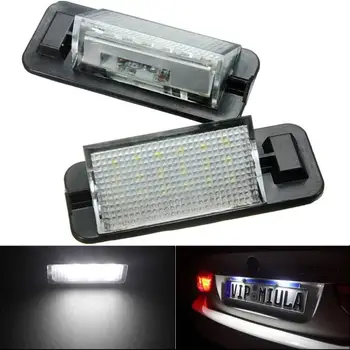 

2Pcs Energy-saving 18 LED Car Number License Plate Lights Lamp for Ford Mustang