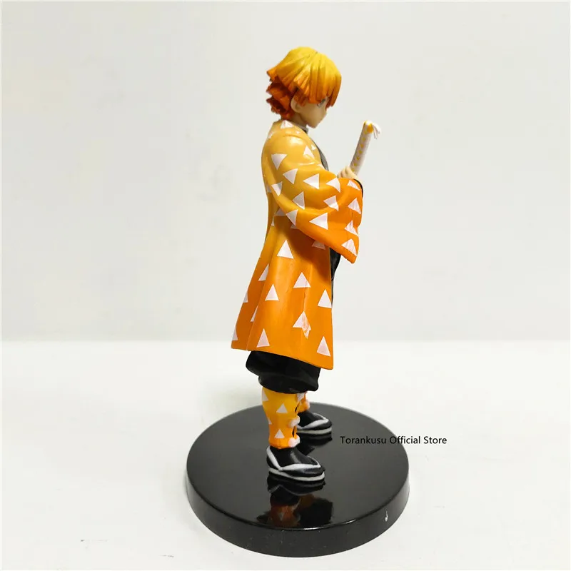 Убийца демона Kimetsu no Yaiba Agatsuma Zenitsu Thunderclap and Flash игрушка фигурка аниме Demon Slayer ПВХ фигурка