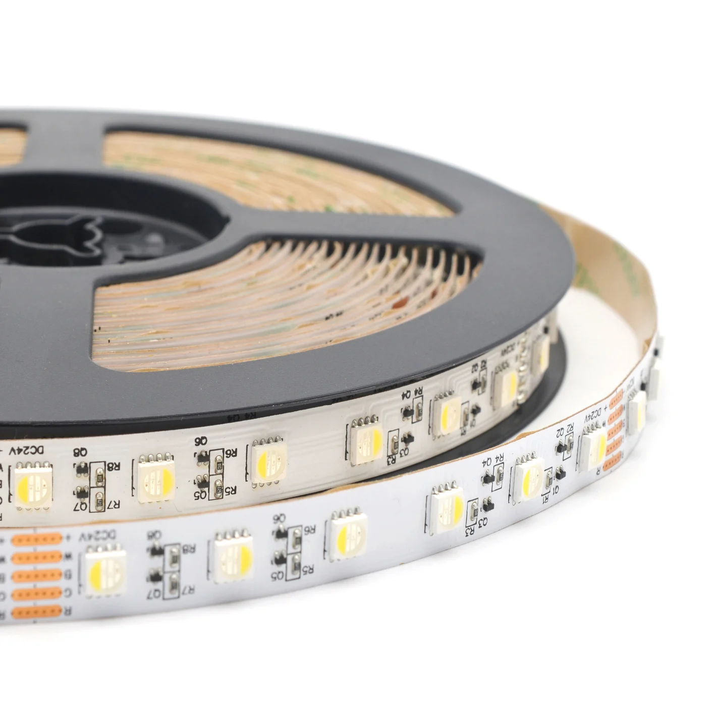 

15m Built-in Constant current IC LED strip SMD 5050RGBW Four-in-one LED light strip, DC24V Ra80 60Leds/m 15 meters/roll