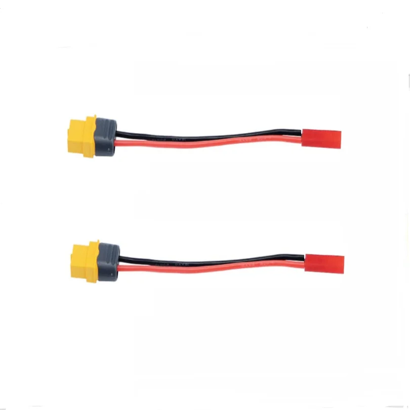 2 Stück JST Stecker und Buchse auf XT30 XT60 Amass XT60H XT90 Deans Mini Tamiya Steckverbinder Adapterkabel 20AWG 10cm – Detail 3