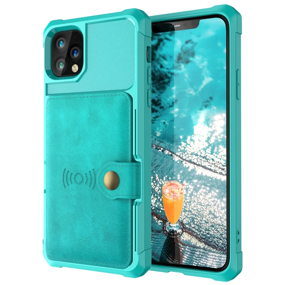 Чехол-бумажник с магнитной адсорбцией для iPhone 11, чехол для iPhone 11 Pro 11 Pro Max, кожаный чехол, защитный чехол, защита 19Sep