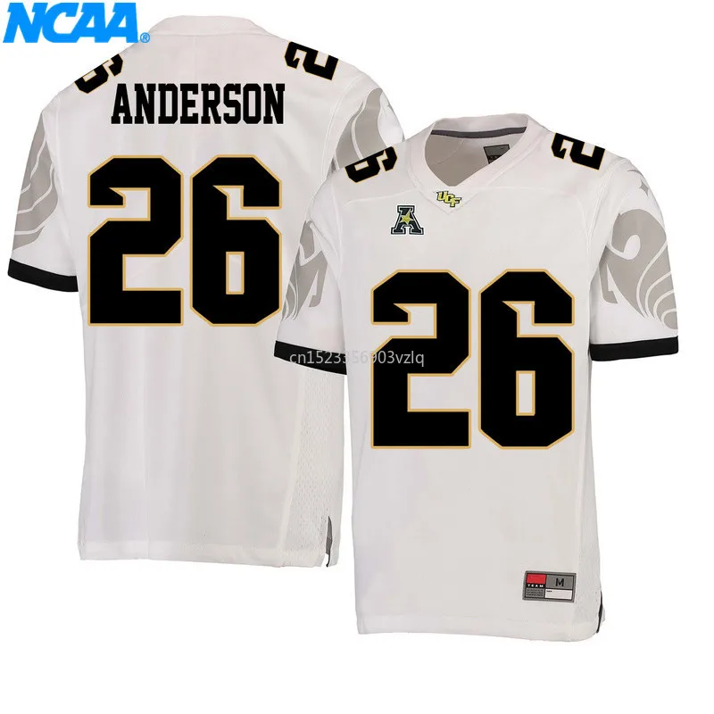 Новое поступление высокое качество UCF Anderson#26 SM. GRIFFIN#18 футболка колледжа Ограниченная серия спортивный Джерси S-XXXL
