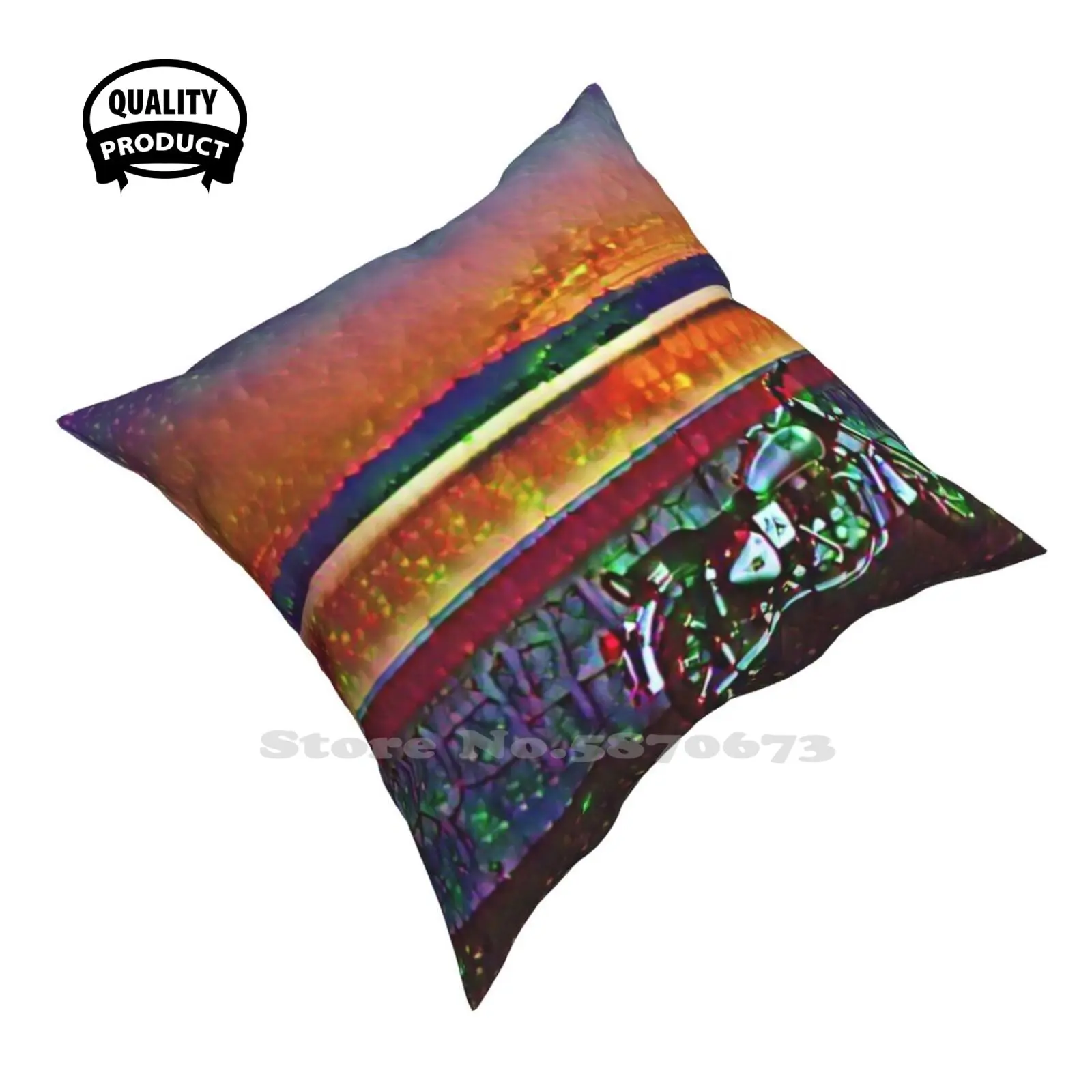 Bullet Near Sea Painting Funny Cute Decor Square Federa Forzata Al Lavoro Bike Biker Forzato Al Lavoro Forzato Al Lavoro Moto