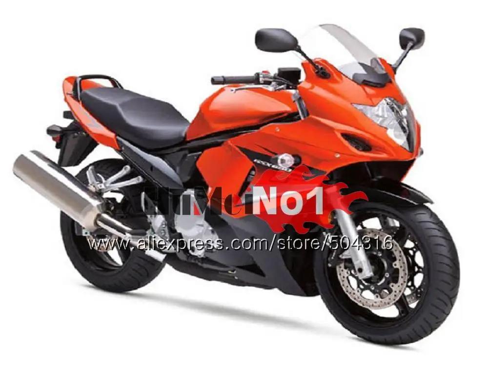 GSXF-650 для SUZUKI GSXF650 08 09 10 2011 2012 2013 24MC. 68 темно orange GSX650F GSXF 650 2008 2009 2010 11 12 14 обтекатели - Цвет: No. 20 Orange
