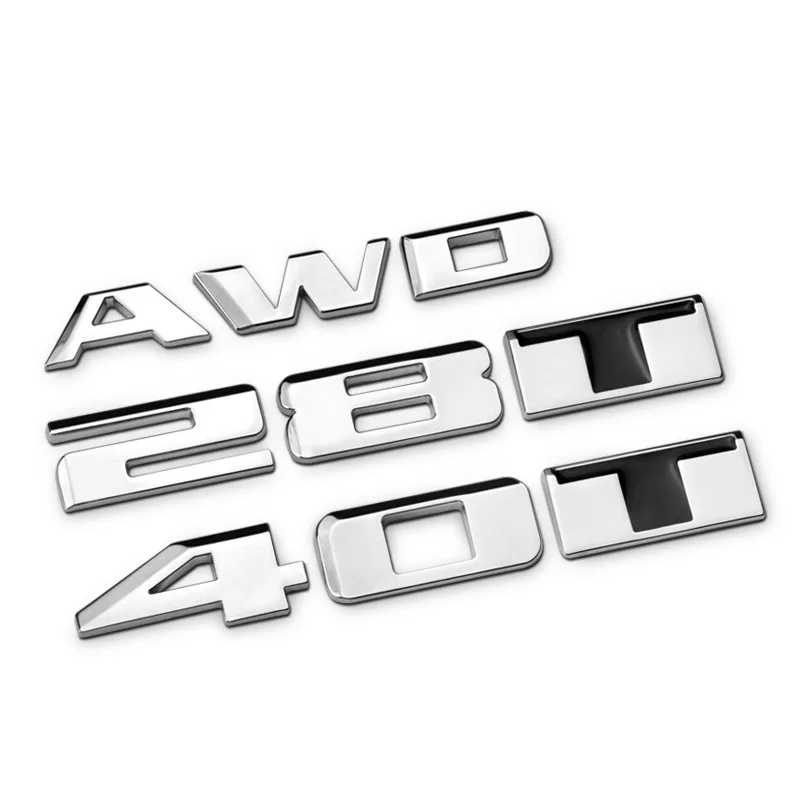 

Only Cadillac Car Logo XT5 Atsl CT6 Modified Tail Tag 28T 40T Logo AWD Emission Stickers
