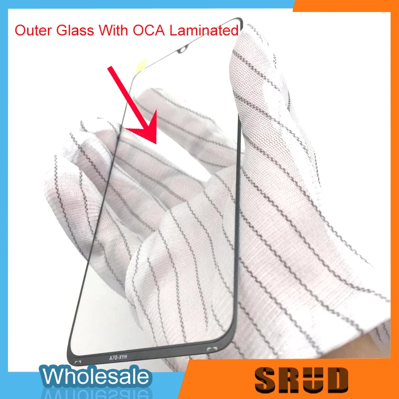 10Pcs Laminated OCA Touch Panel Front Outer Glass For VIVO Y3 Y12 Y12S Y15 Y19 Y5S Y7S Y9S Y71 Y81 Y85 Y91 Y12S Repair