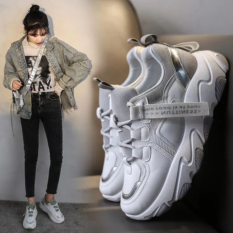 

Ozhouzhan Dad Shoes Women's INS Fashion 2020 Spring New Style Network Red Fire Versatile Campus Casual Sports WOMEN'S Shoes
