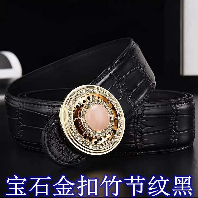 Ceinture femme ремень с золотой пряжкой мужской кожаный поясной ремень модные ремни для женщин cinturones para riem cinturon mujer pasek damski - Цвет: 2