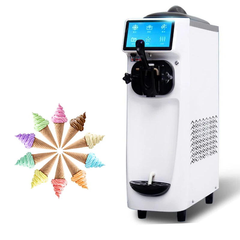 High Productivity Commercial Automatic Soft Ice Cream Machine Sweet
