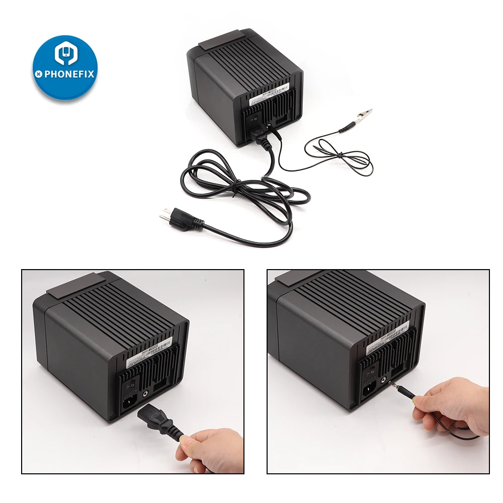 QUICK TS1200A BGA Soldering Iron Station LED Display with One Soldering Tip for Phone Motherboard Electronics repair Desoldering