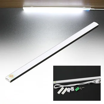 

USB Powered Dimmable LED Super Slim Bedroom Under Counter Light Touch Switch Ceiling Wall Night Lamp Cabinet Closets Living Room