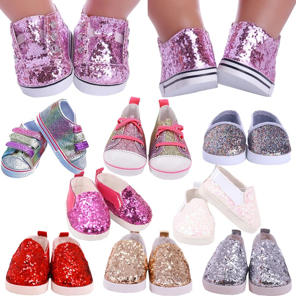 

7 cm Doll Shoes For 43 cm Born Baby Clothes Items Accessories & 18 Inch American Doll Girl Toy & Nenuco,Gift