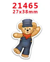 PR21465 30 шт/Плоская задняя часть полимерные персонажи мультфильмов diy украшения ремесла аксессуары DIY материалы ручной работы PR20754 - Цвет: PR21465