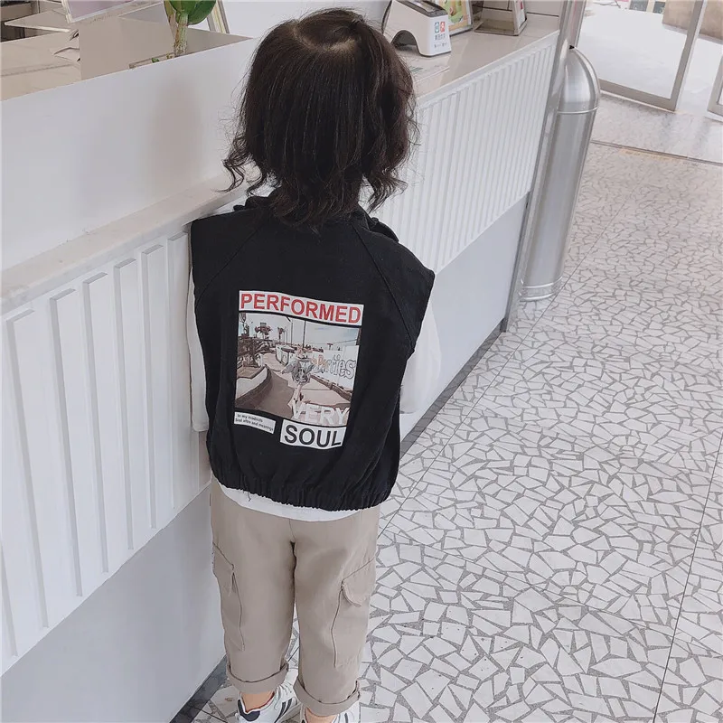 Children Vests Winter New Baby Clothes Toddler Boys Waistcoats Kids Sleeveless Vest Jacket Toddler Coats Girls Vest