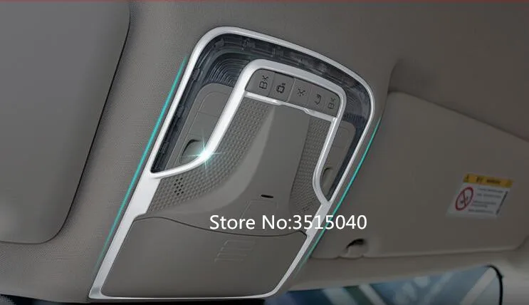 Для Mercedes Benz Vito 1 шт. ABS хром автомобиль для помещений лампа для чтения свет крышка отделка автомобильный стиль аксессуары