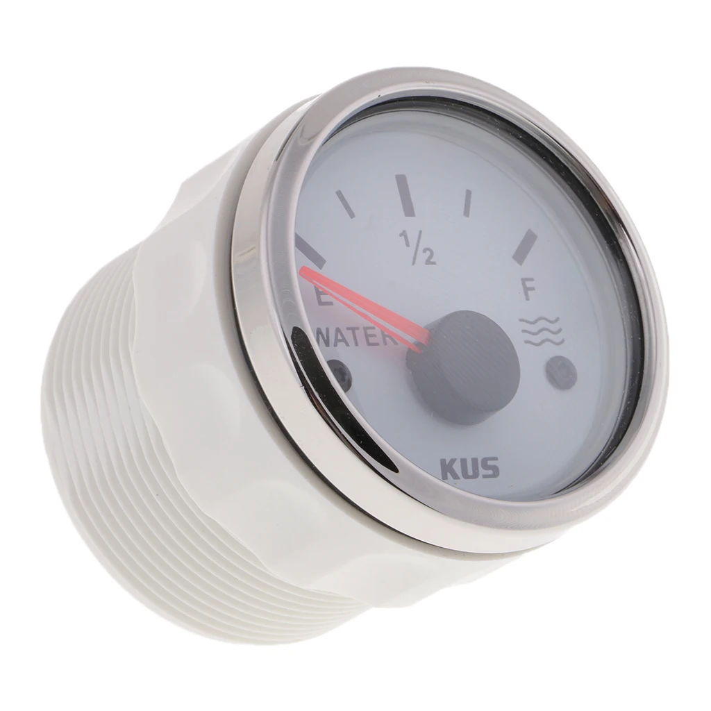 Water Tank Gauge Water Level Gauge 240-33 OHMS White - Marine Boat RV