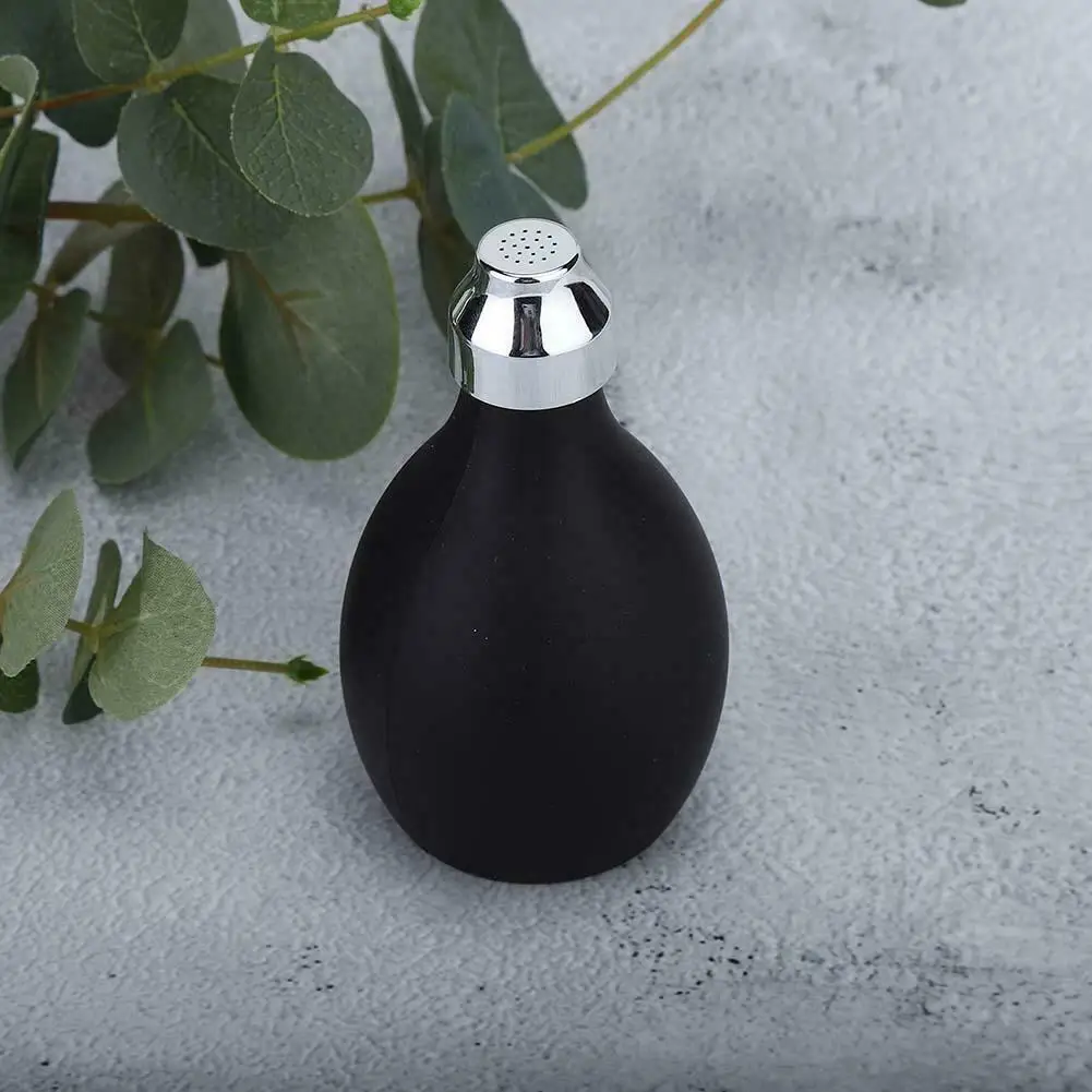 

Powder Spray Bottle Hairdressing Portable Thickened Press Salon Extruding Practical Silicone Easy Apply Bath Refillable