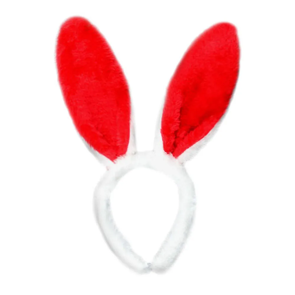 Easter fluffy rabbit ears headband fashion popular simple style cute hair accessories daily match Christmas holiday gifts