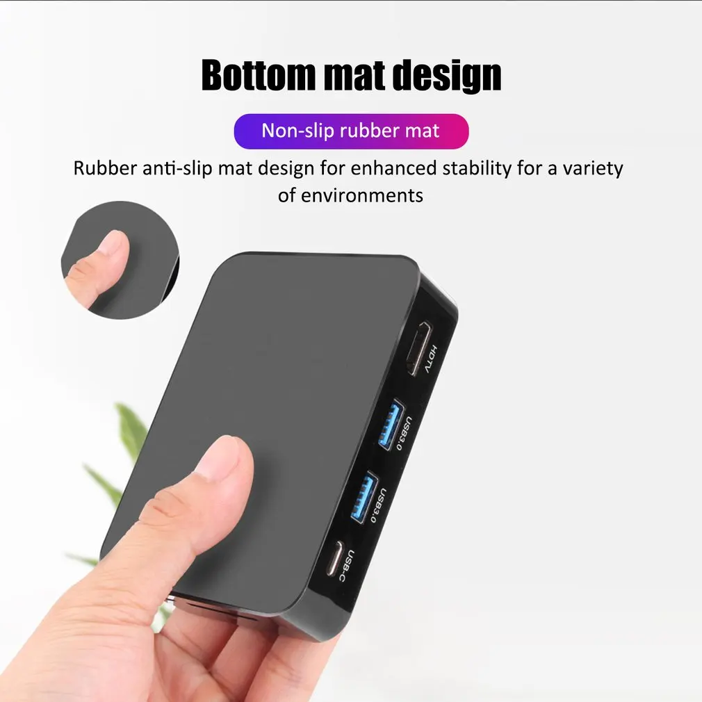 Концентратор USB Type C док-станция для samsung S10 S9 Dex Pad станция USB-C к HDMI док-станция адаптер питания