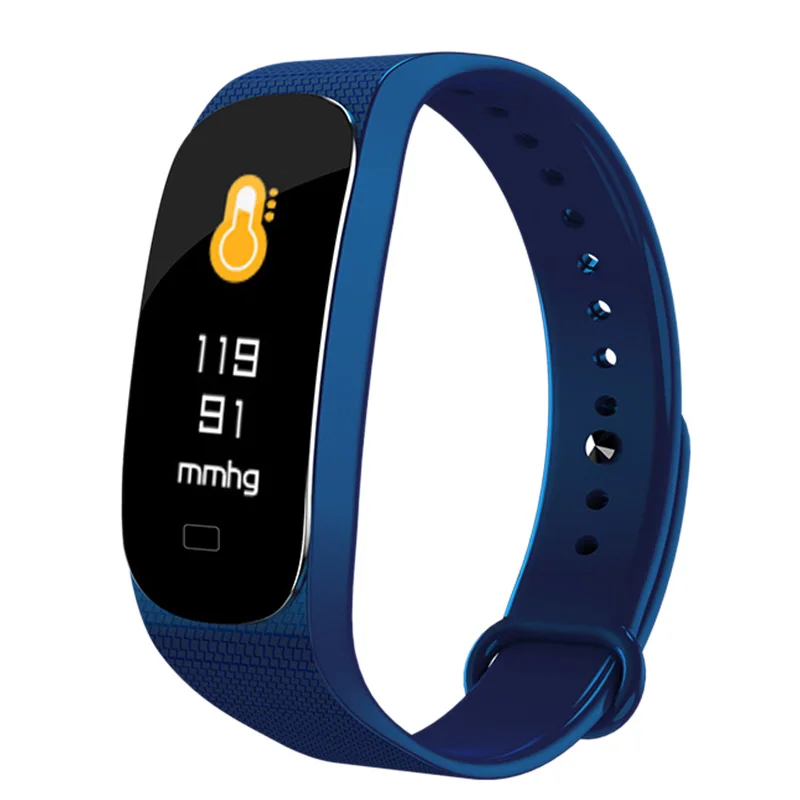 

BESTM5 Smart Bracelet Men Smartwatch Sports Fitness Tracker Heart Rate Blood Pressure Monitoring Waterproof Bracelet for Android